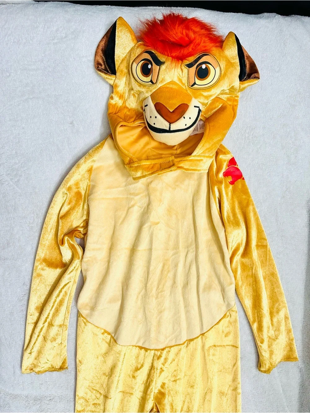 Disney Lion Guard Simba Size 4-6 Years Toddler Halloween Two Piece Costume Set